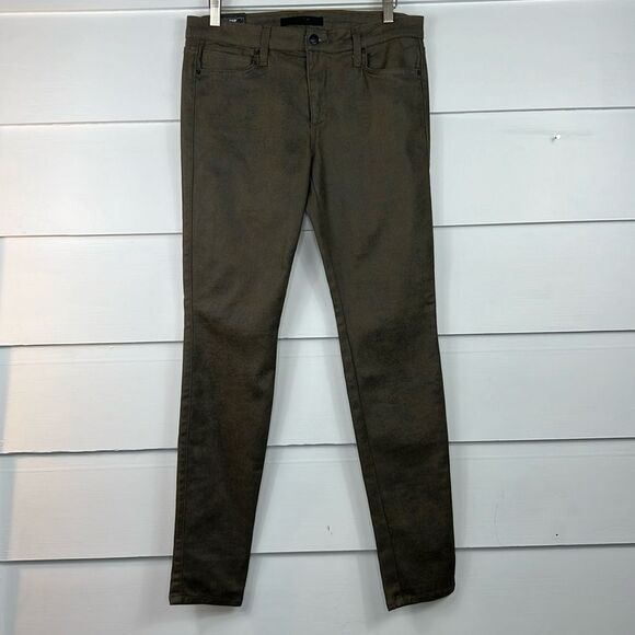 NWT Joe’s Jeans Coated Denim Mid-Rise Skinny in Montana Size 29 - Picture 2 of 14